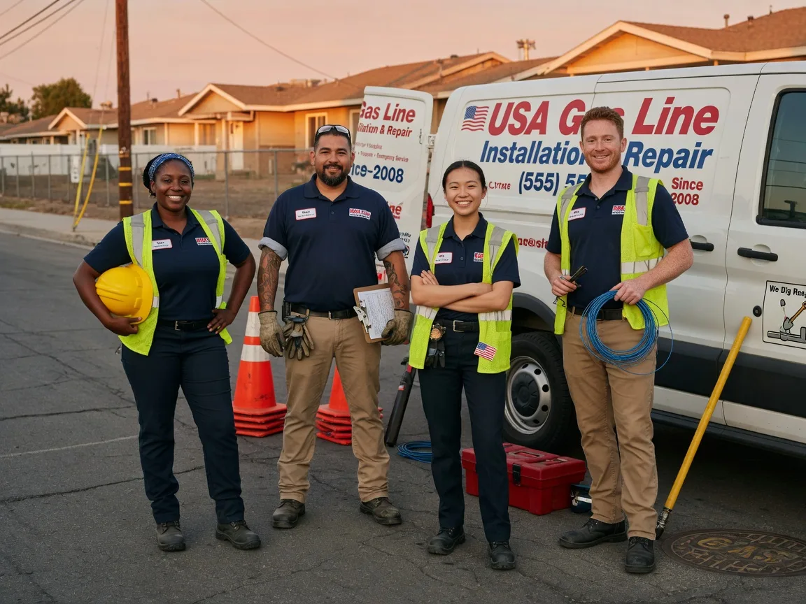 Gas Line Installation company in Crown, PA